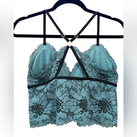 aerie lace bra tank (with pads), Large - Picture 2 of 7